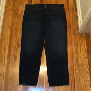 NYDJ Jenna straight ankle jeans